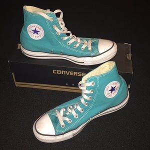 Converse/ Chuck Taylor Teal Sneakers